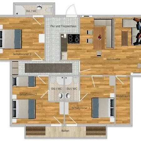 شقة Haus Anita *